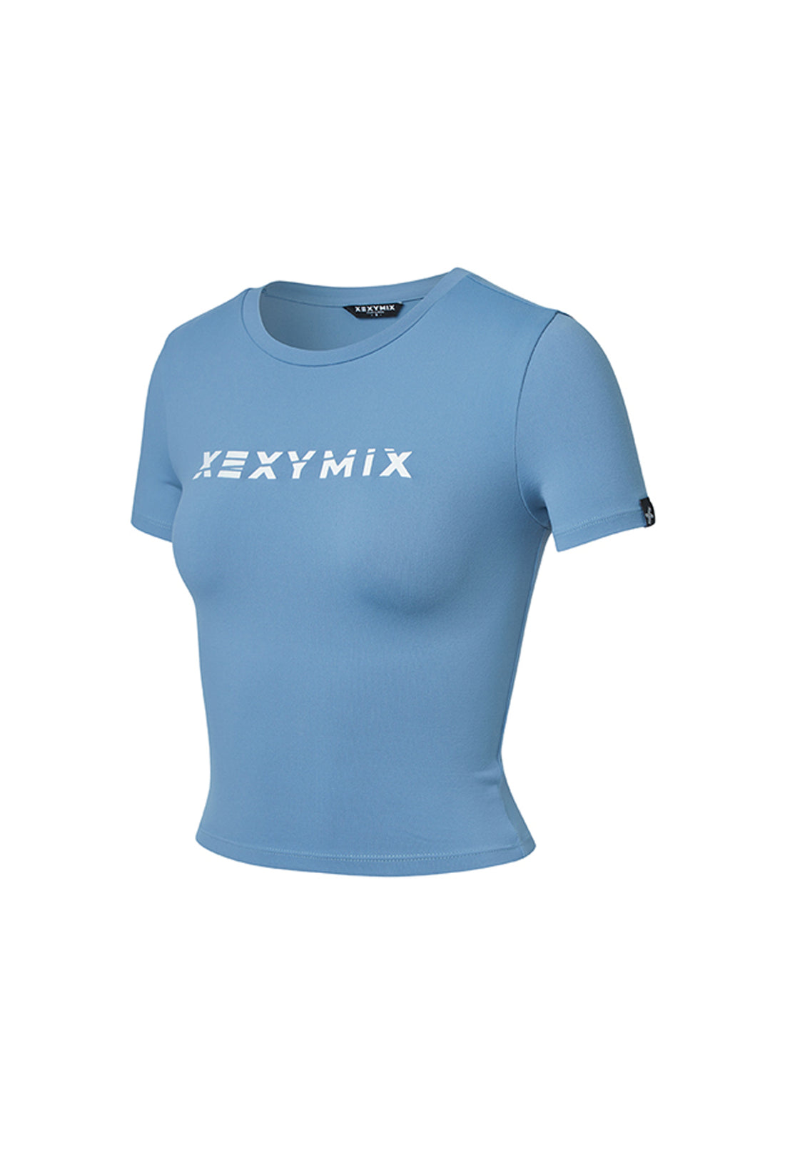 Heva Crop Top - Cy Blue