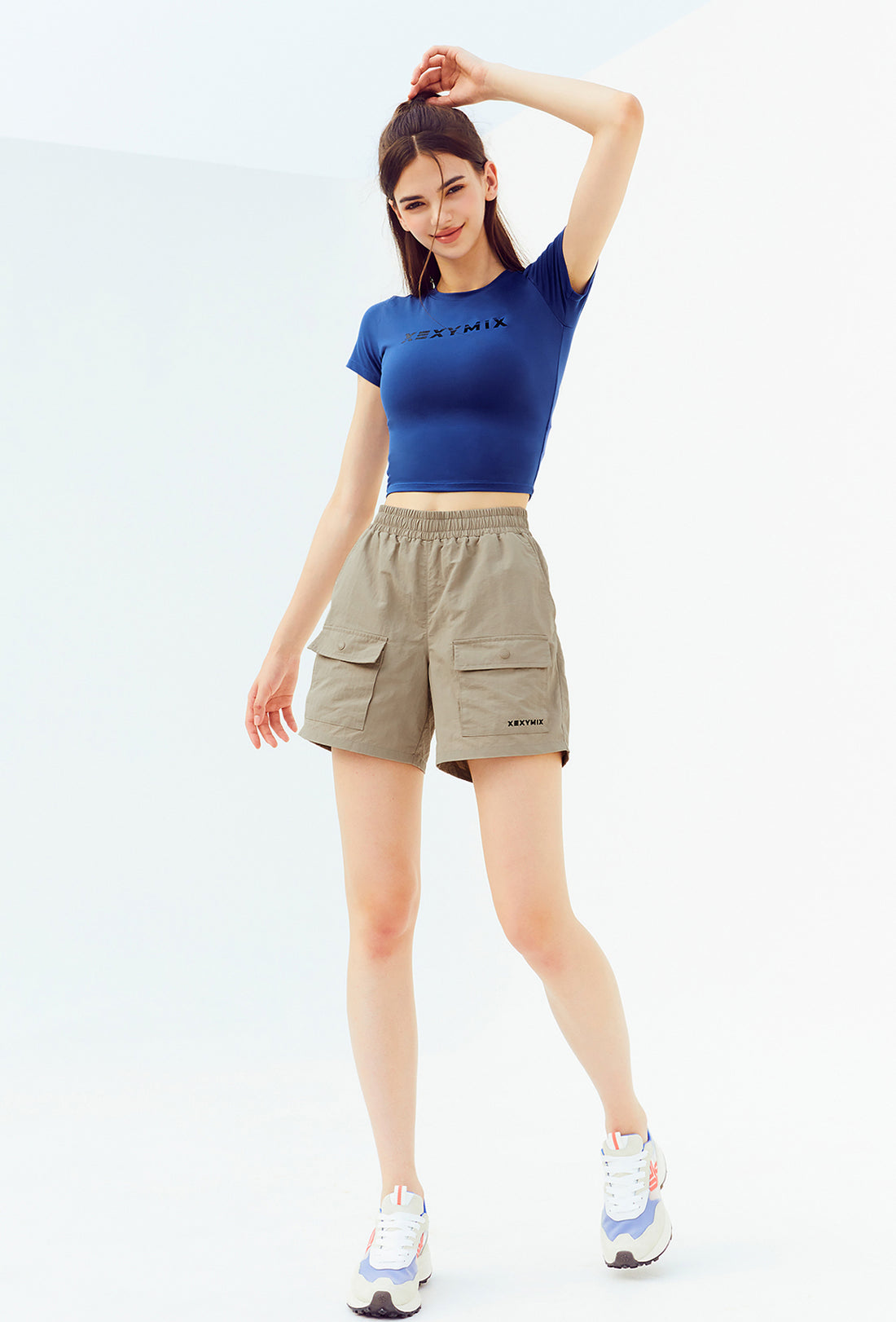Heva Crop Top - Dream Blue