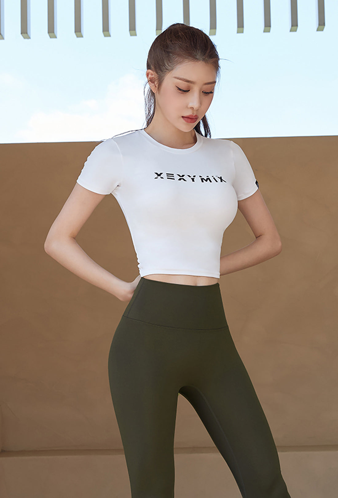Heva Crop Top - Ivory