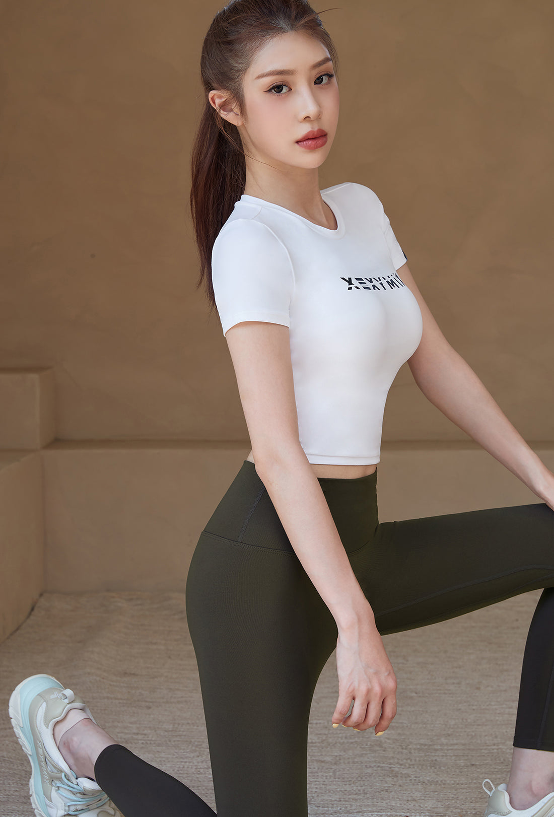 Heva Crop Top - Ivory