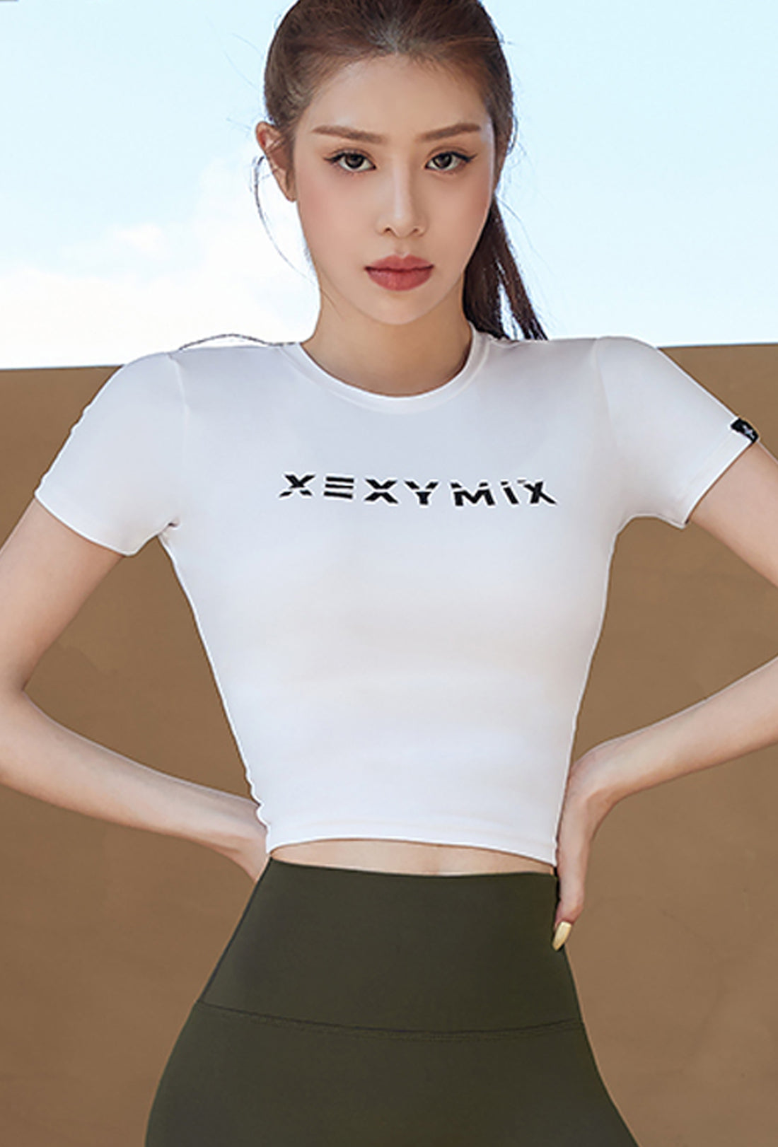 Heva Crop Top - Ivory