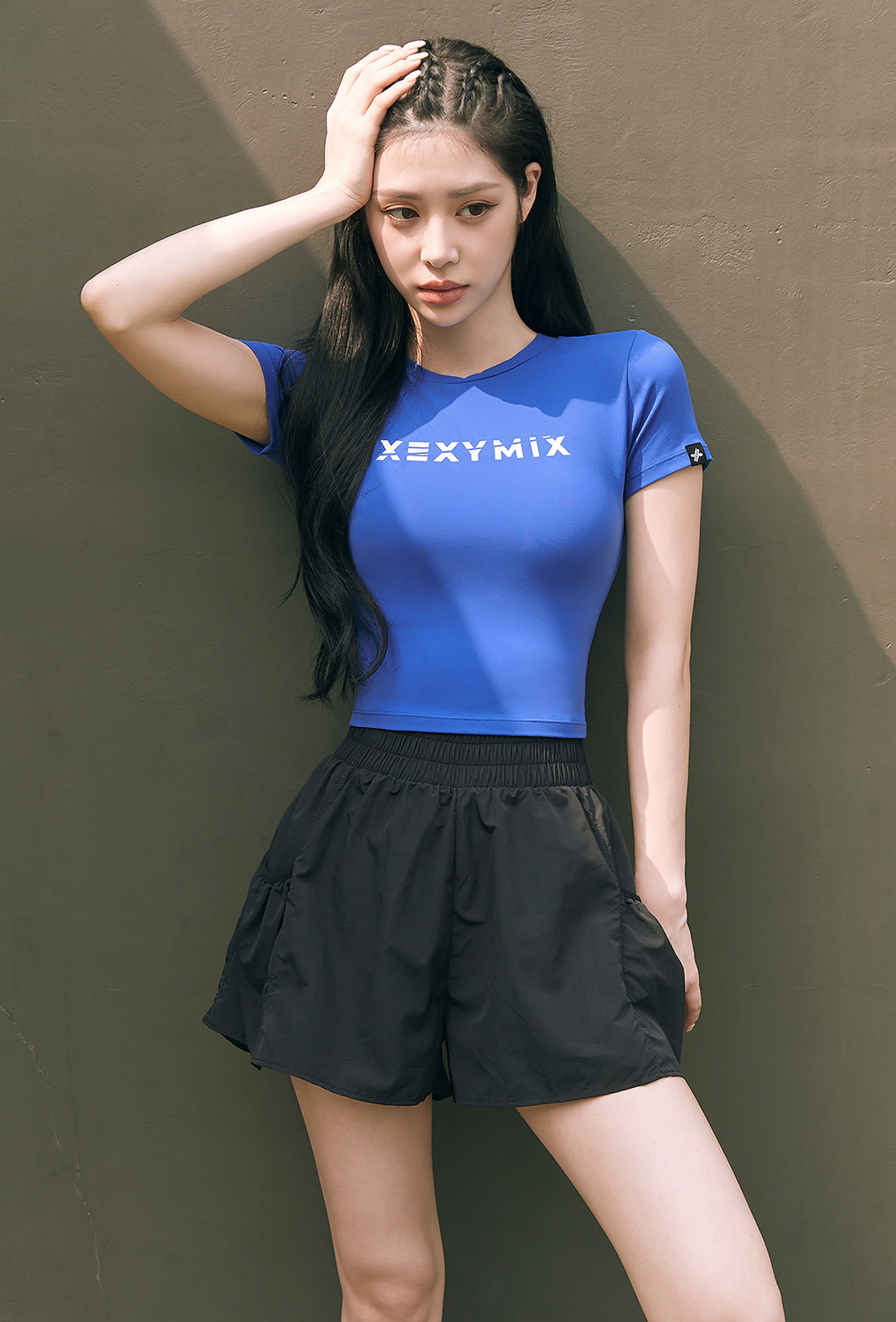 Heva Crop Top - Notical Blue