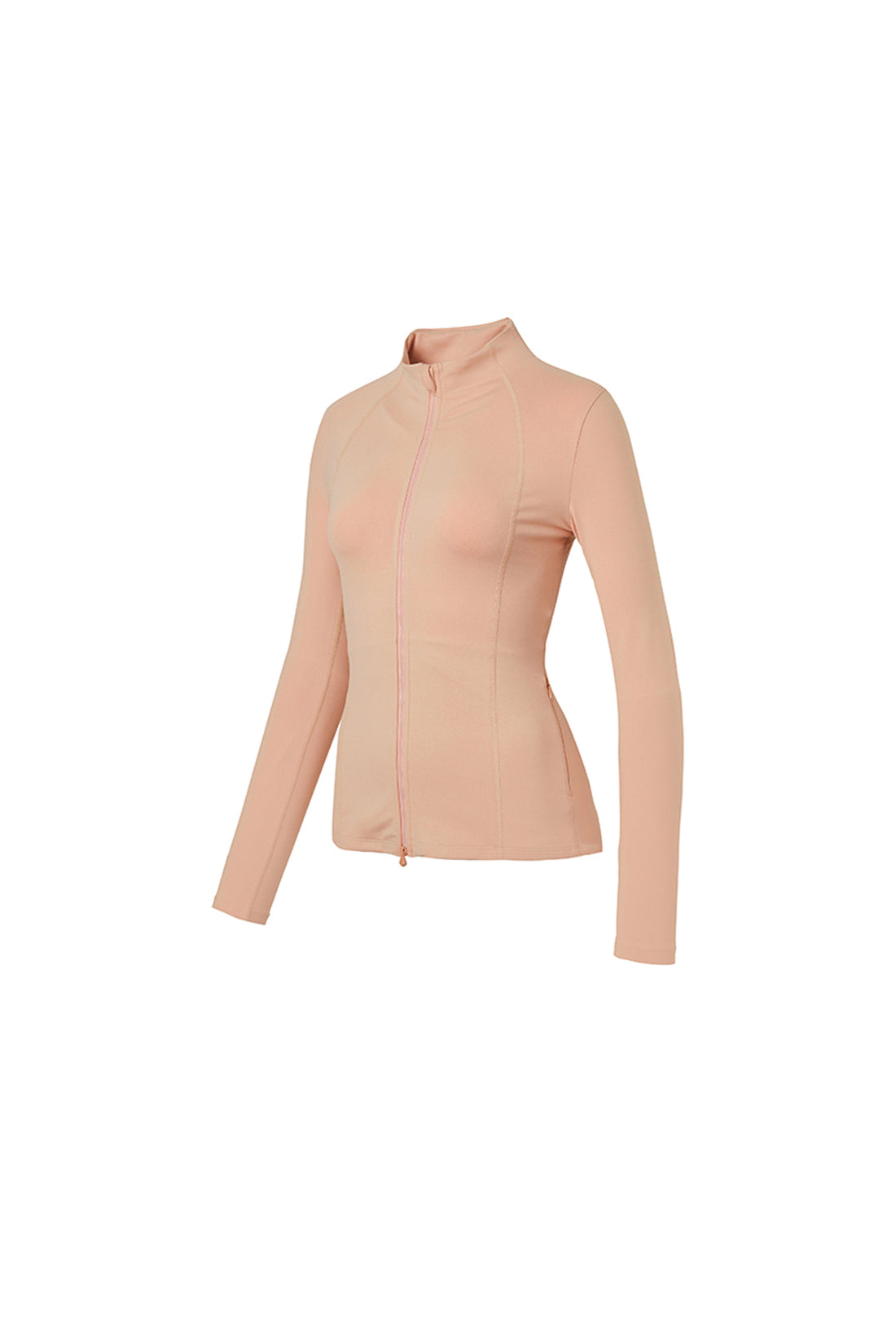 XEXYMIX XELLA™ Intention Slim Fit Zip-up Jacket - Milky Peach