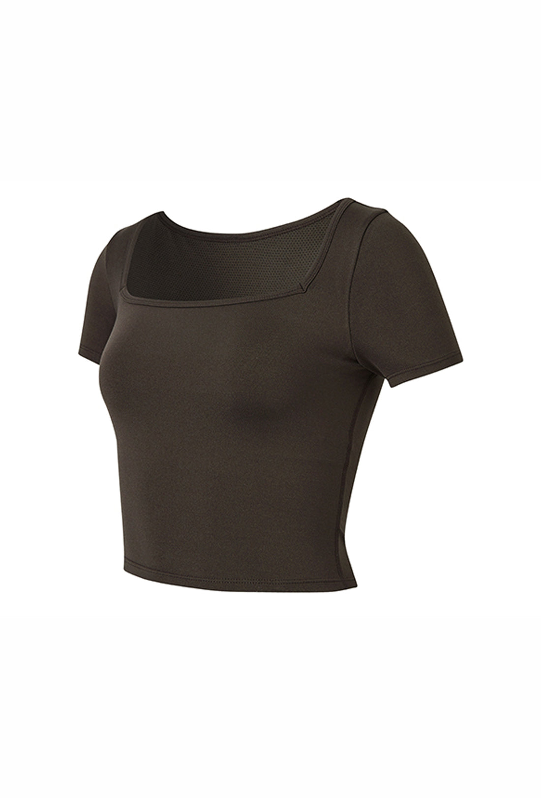 XELLA™ Intention Wide Square Croptop - Choco Latte