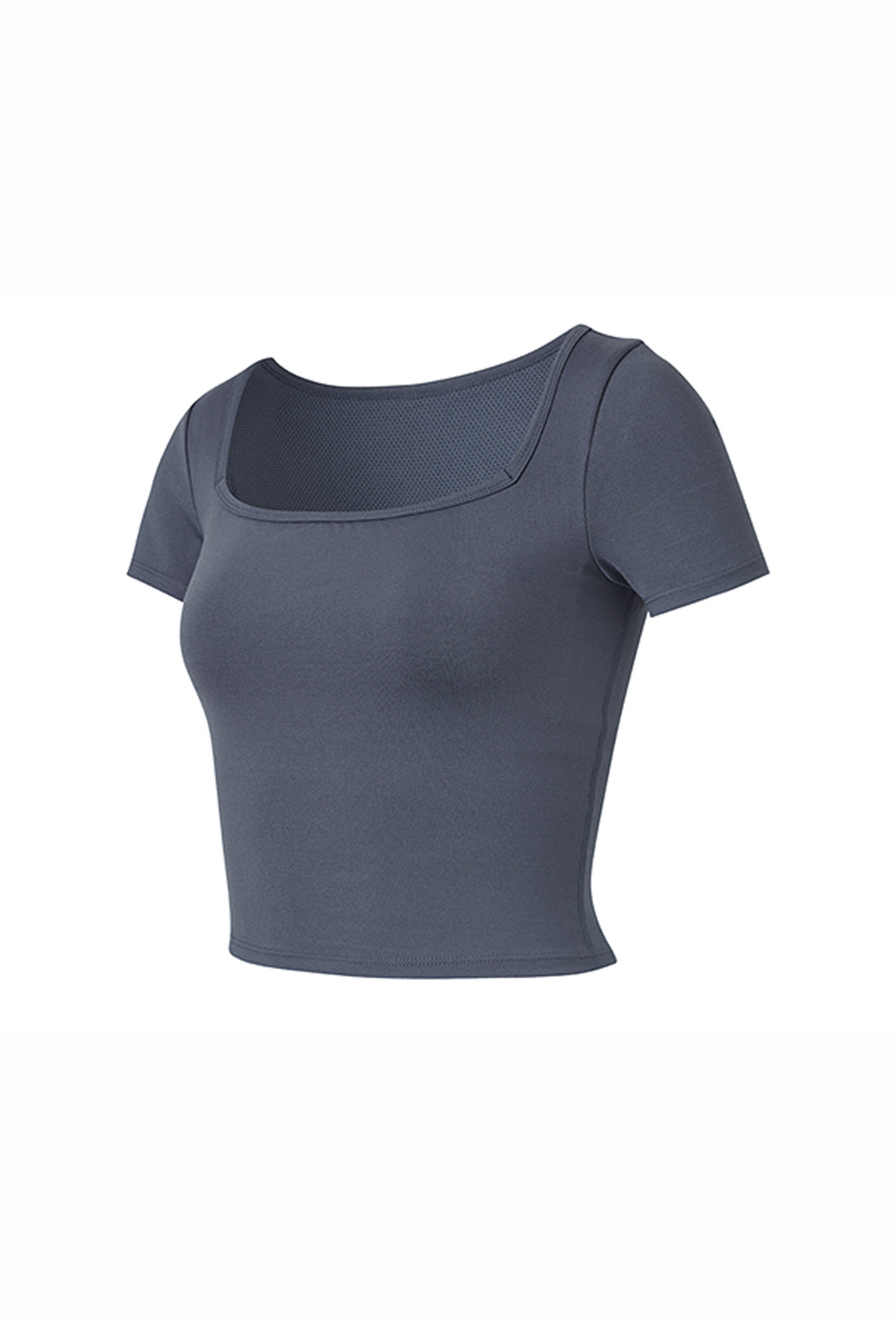 XELLA™ Intention Wide Square Croptop - Copen Blue
