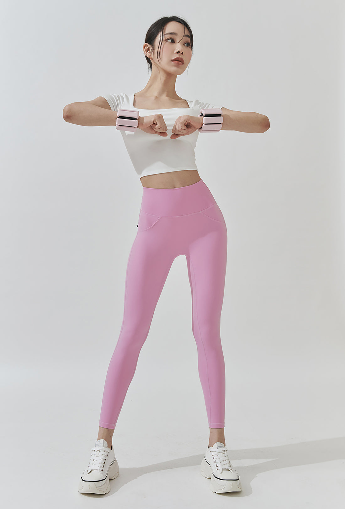 XELLA™ Intention Wide Square Croptop - Ivory