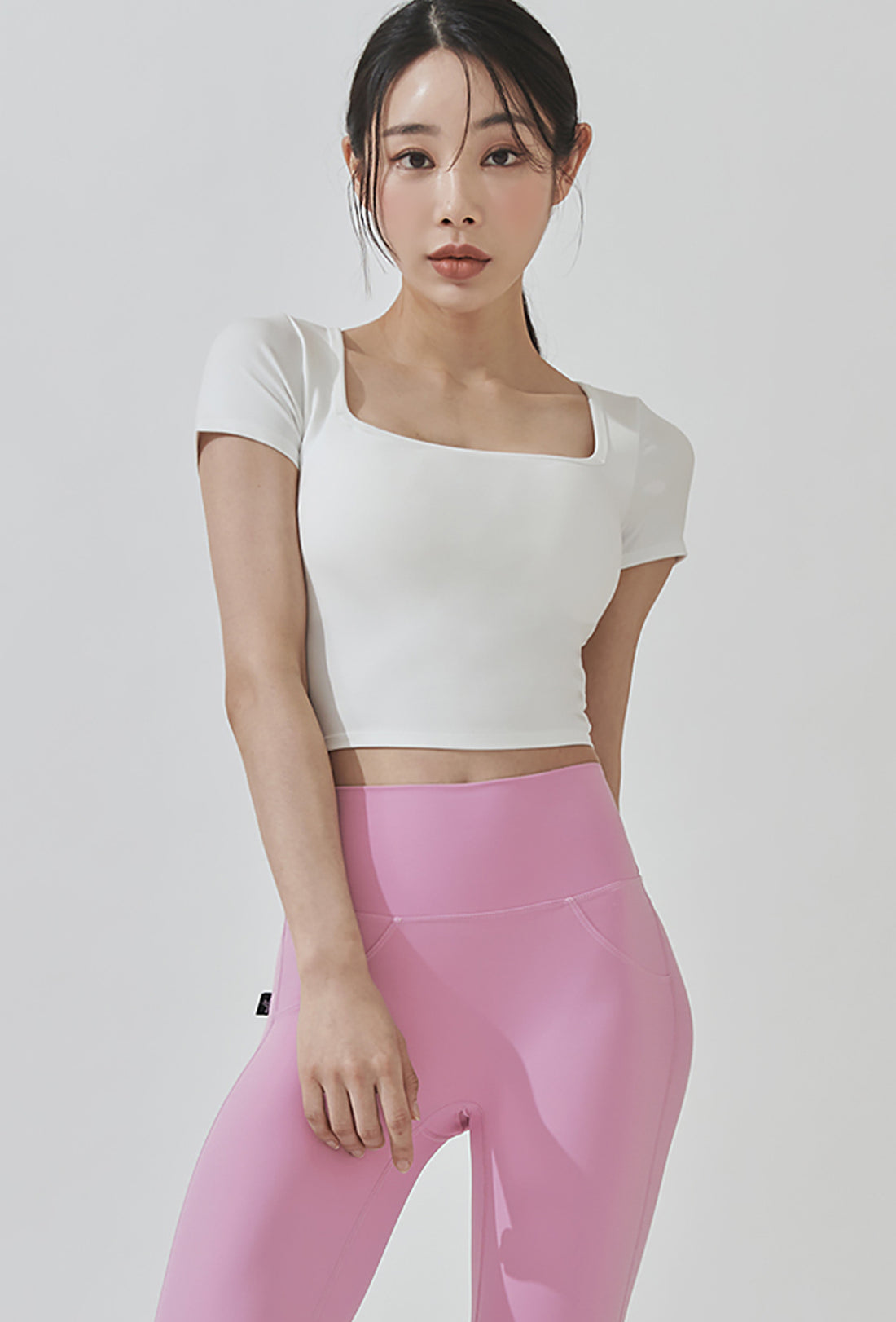 XELLA™ Intention Wide Square Croptop - Ivory