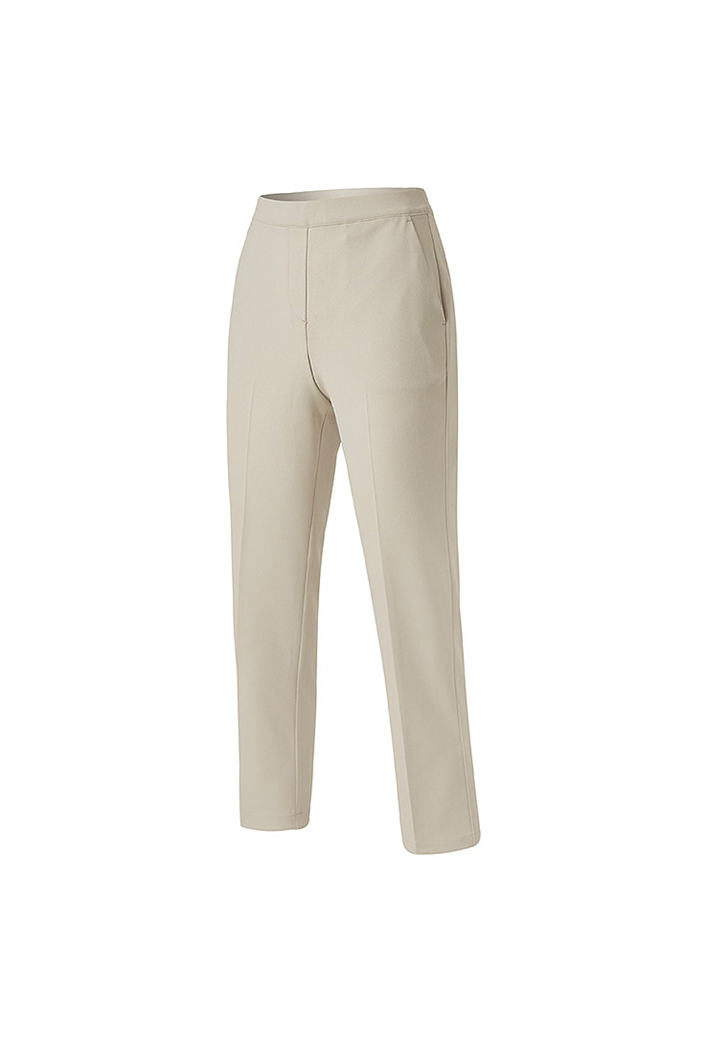 Stretch Banding Slacks - Marron Beige