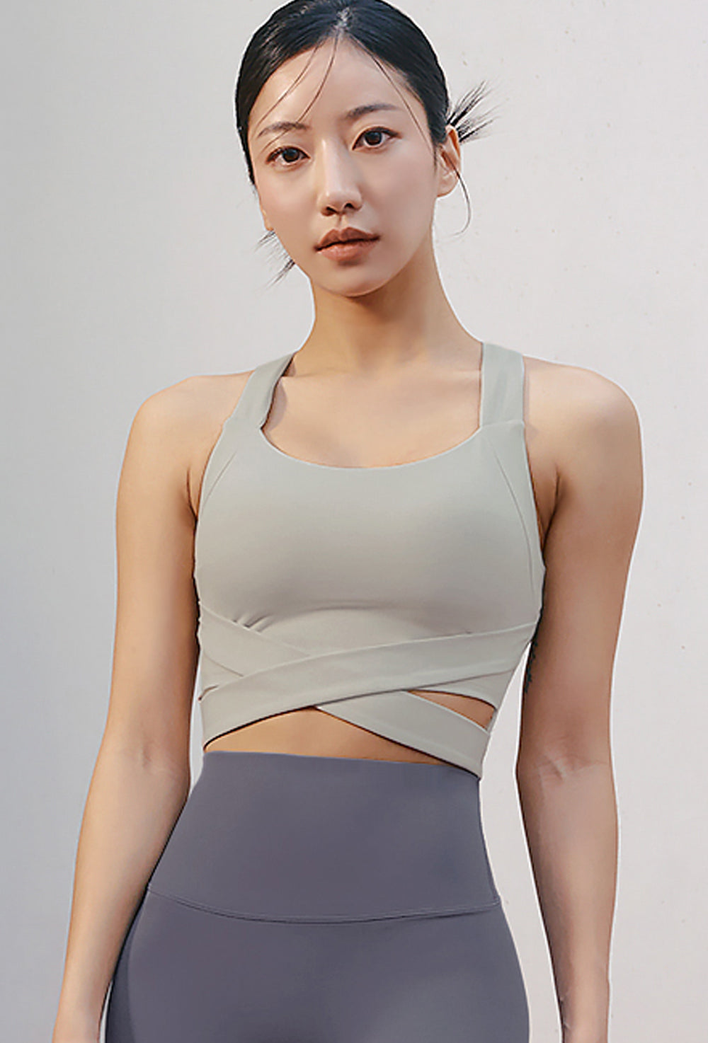 XELLA Intention X Cover Bra Top - Mellow Gray