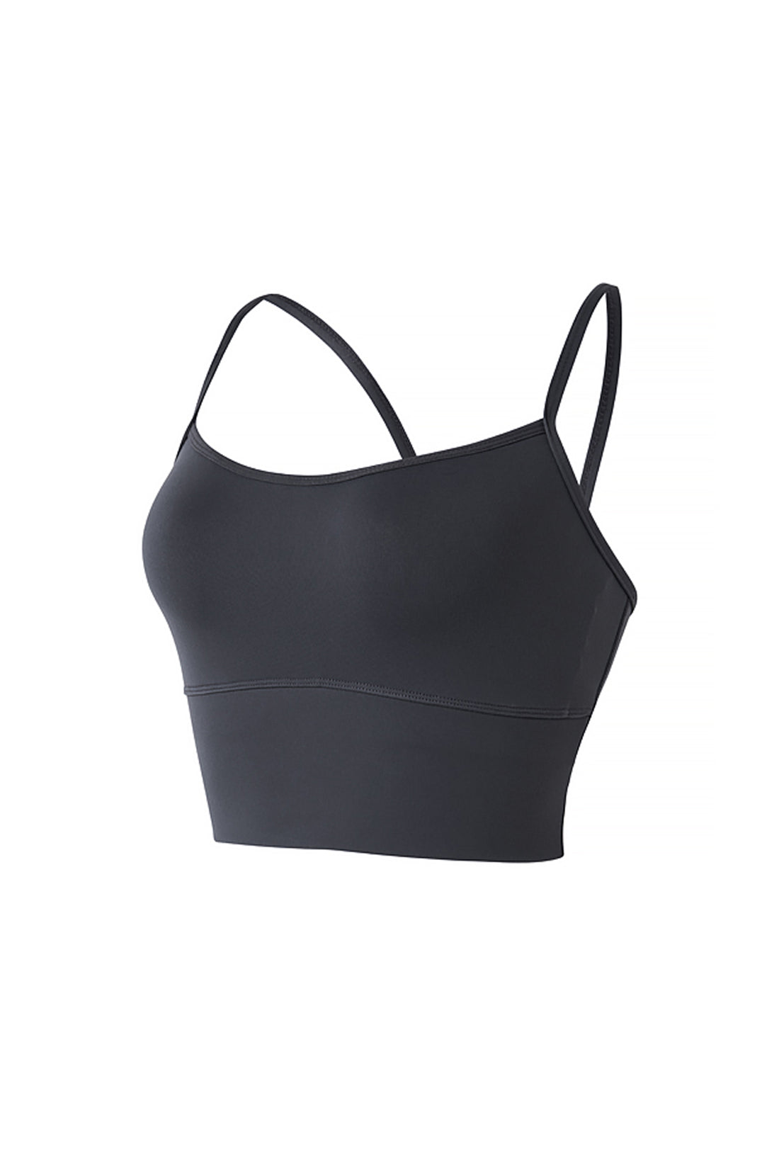 X-Strap Bra Top - Gray Navy