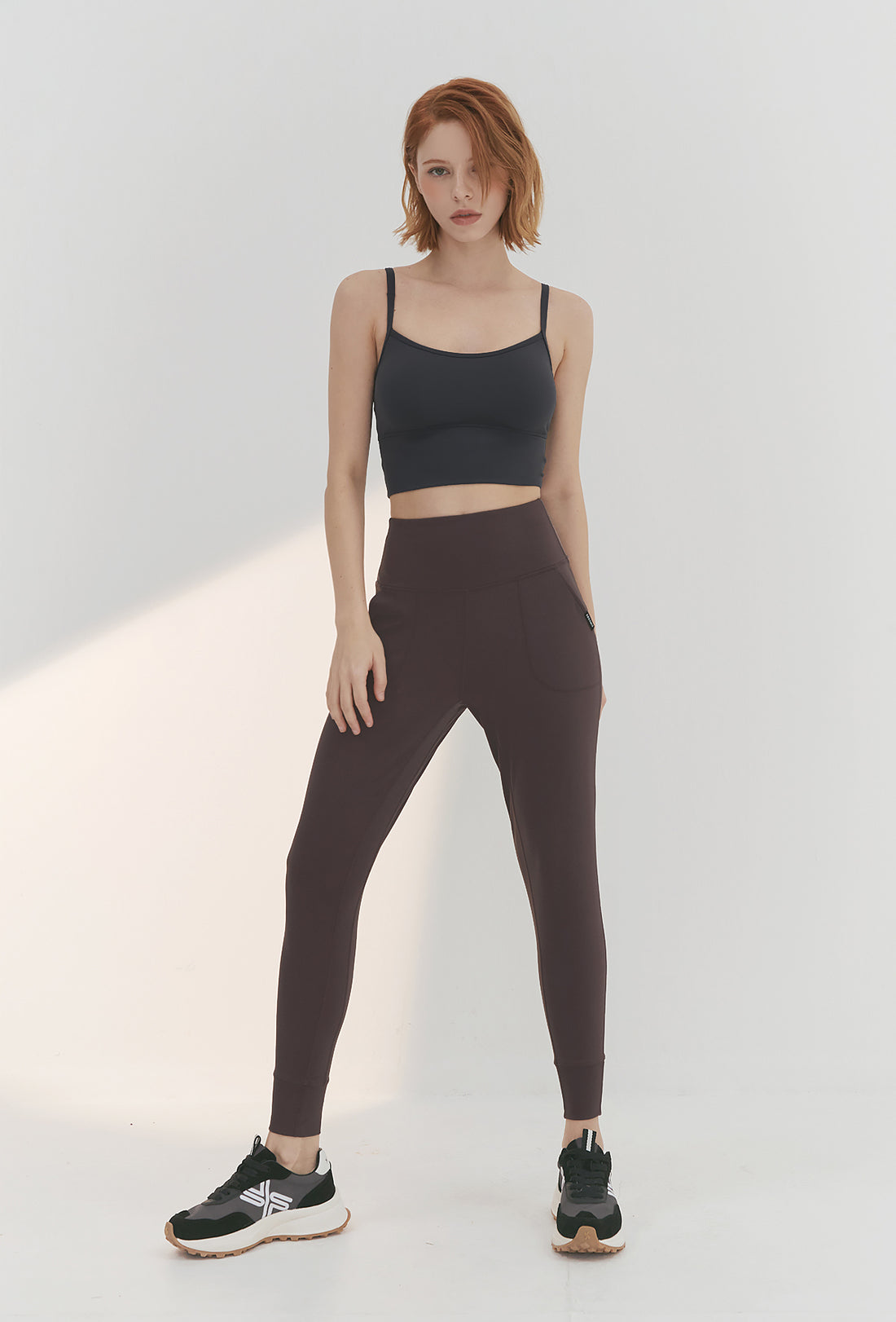 X-Strap Bra Top - Gray Navy