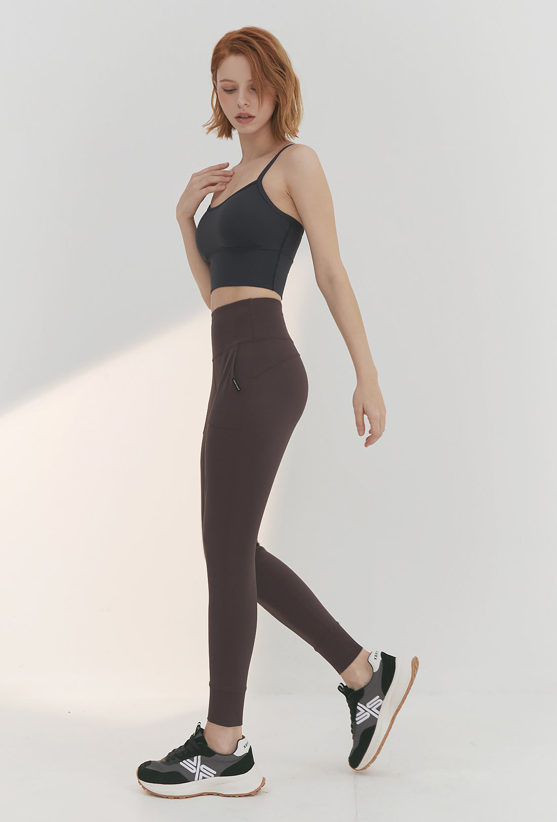 X-Strap Bra Top - Gray Navy