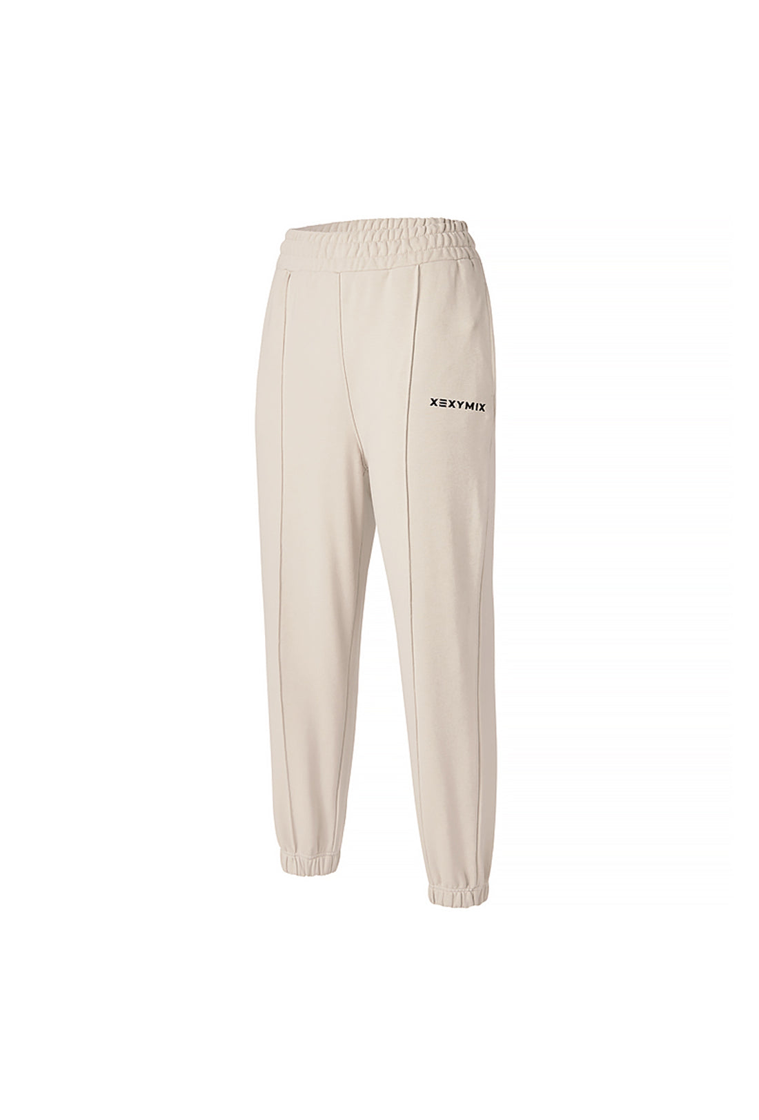 Pintuck Jogger Pants - Cream Brulee