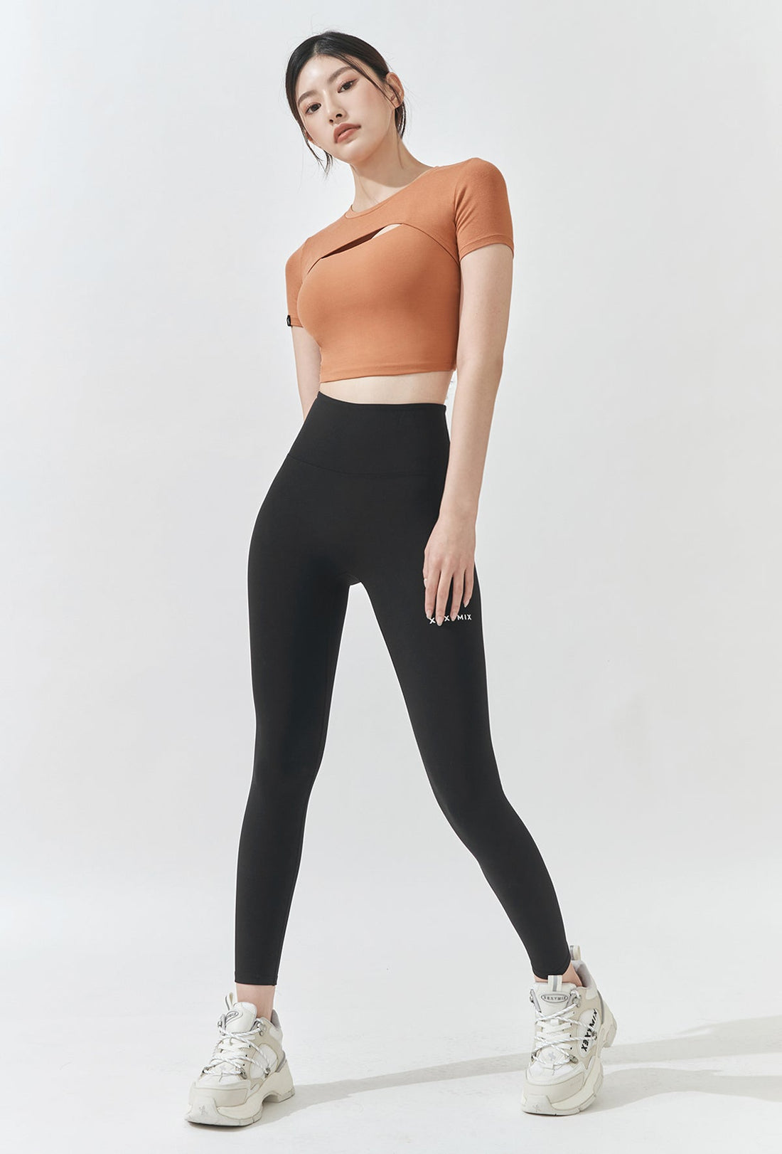 Soft touch Layered Short Sleeve - Marmalade