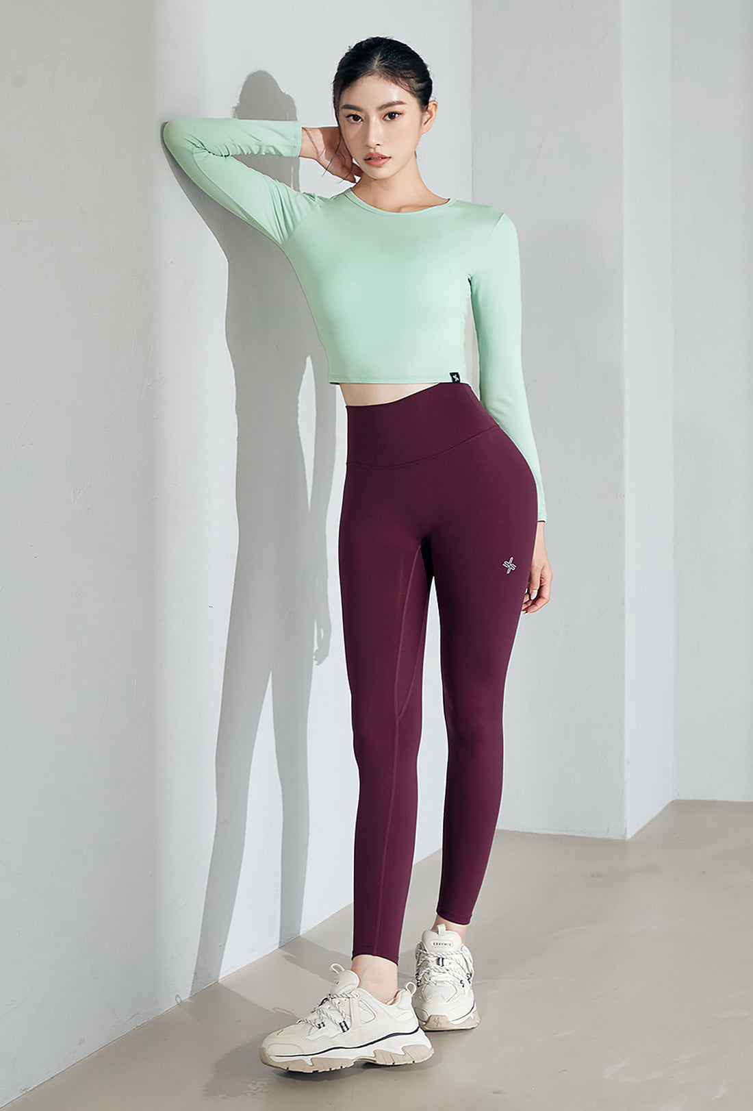 XEXYMIX V-Up 3D Plus Leggings - Crush Berry