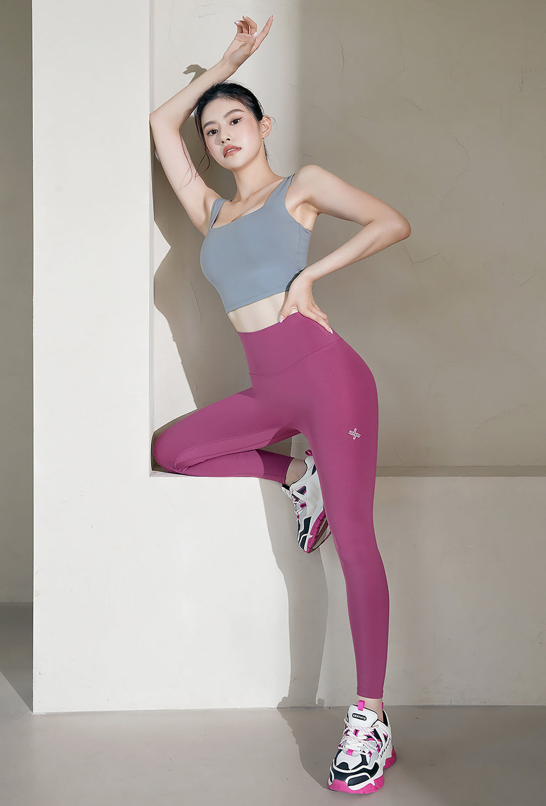 XEXYMIX V-Up 3D Plus Leggings - Pucia Rose