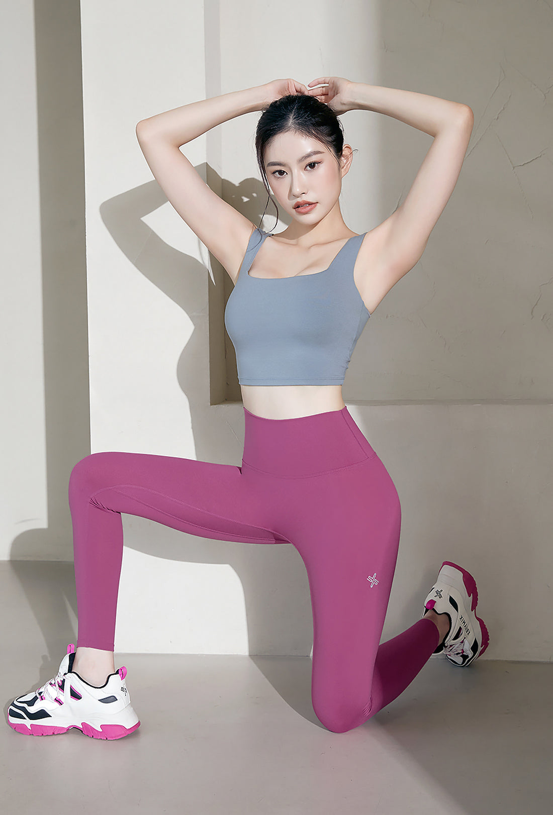 XEXYMIX V-Up 3D Plus Leggings - Pucia Rose