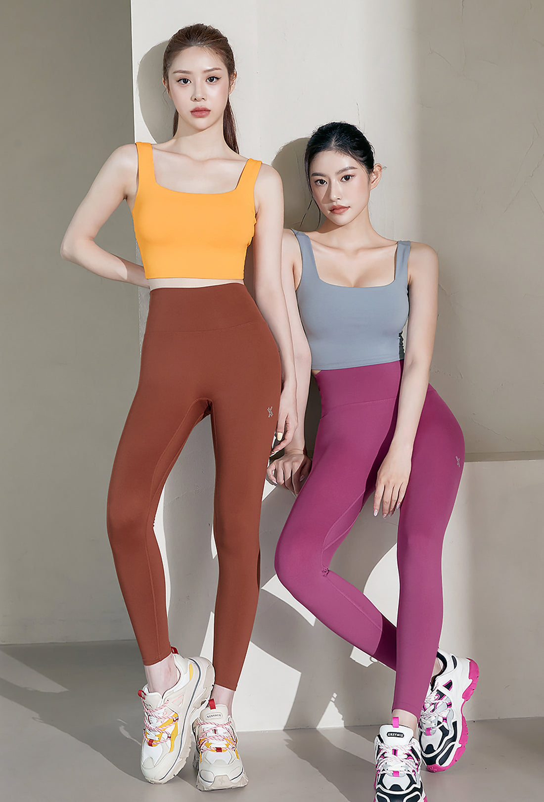 XEXYMIX V-Up 3D Plus Leggings - Pucia Rose