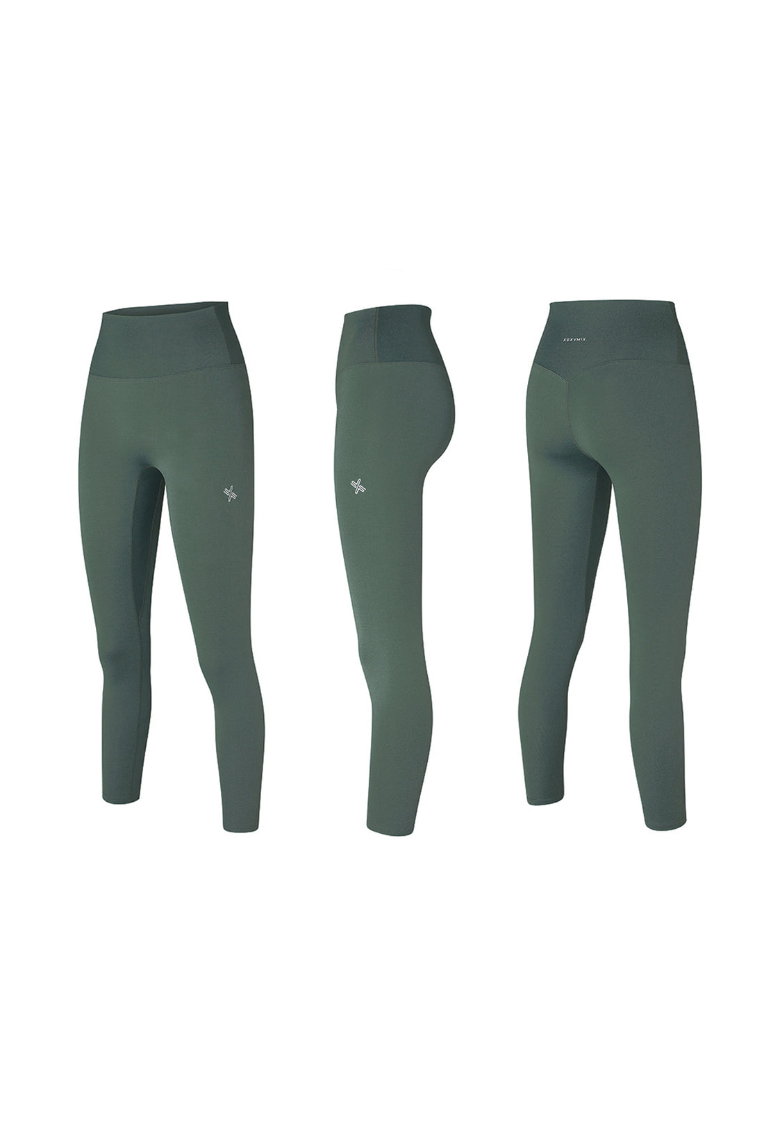 XEXYMIX V-Up 3D Plus Leggings - Silver fine
