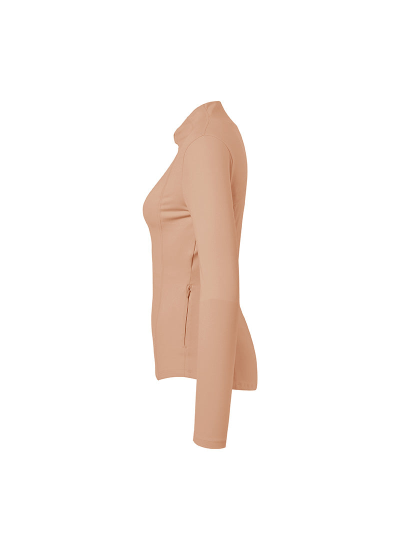 XELLA Intention Slim Fit Zip-up Jacket - Awesome Peach