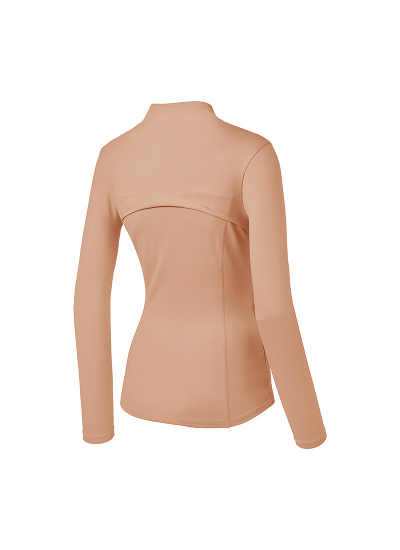 XELLA Intention Slim Fit Zip-up Jacket - Awesome Peach