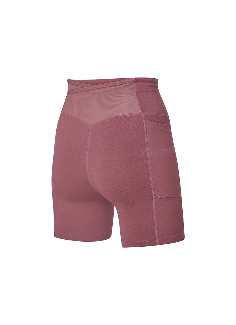 RX Xella Intention Pocket Biker Shorts 3.5 - Dry Rose
