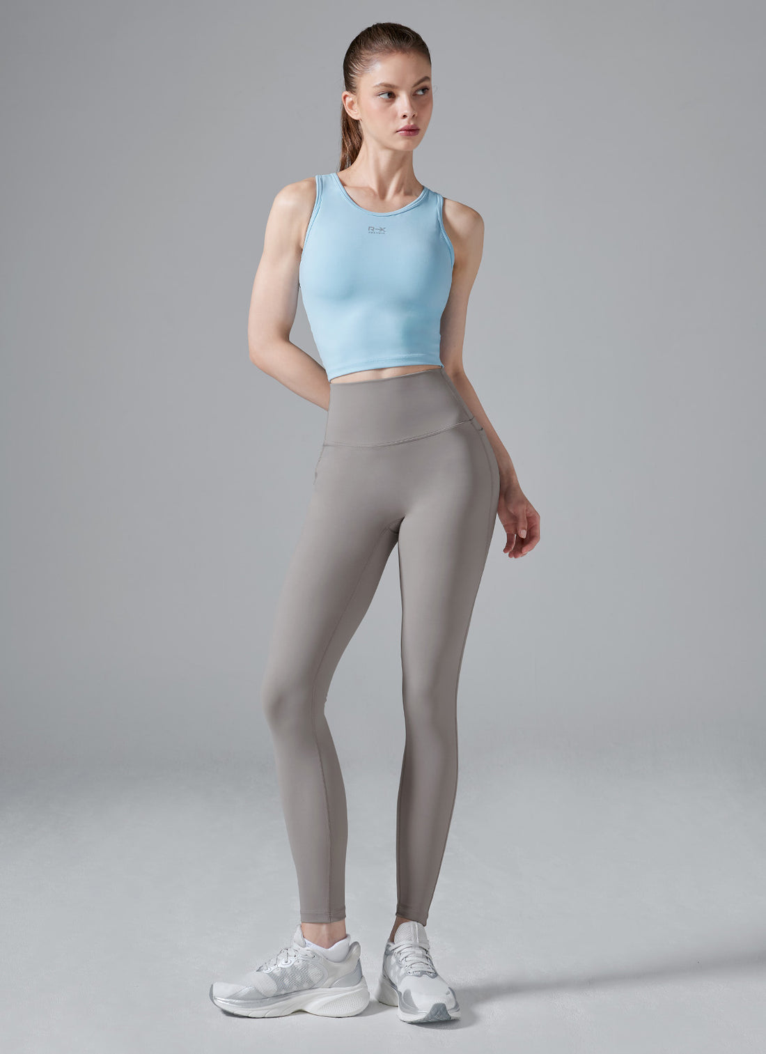RX Black Label Signature 360N Warm Pocket Leggings - Silver Grey