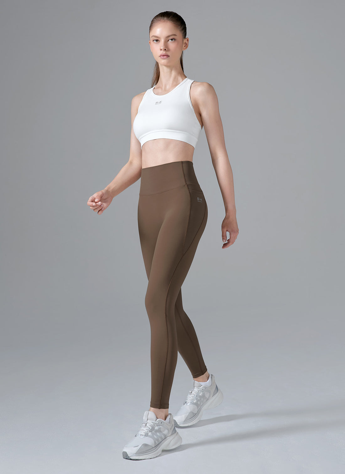 RX Black Label Signature 360N Warm Pocket Leggings - Wind Brown