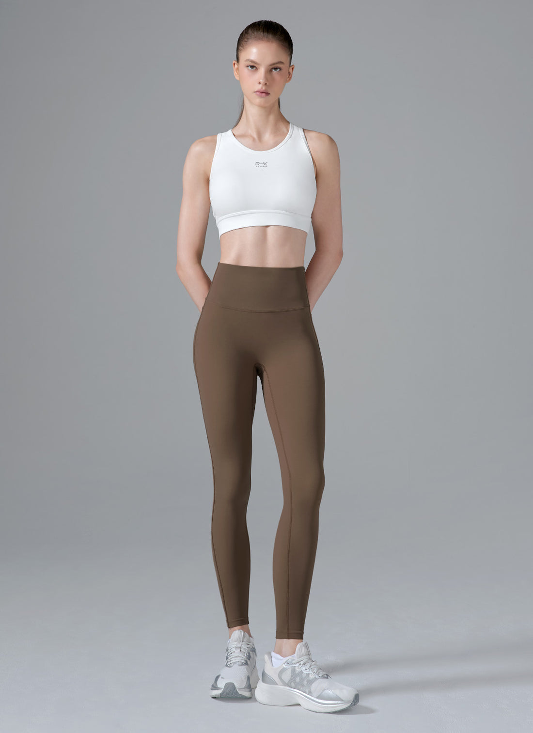 RX Black Label Signature 360N Warm Pocket Leggings - Wind Brown