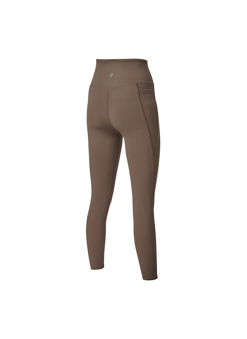 RX Black Label Signature 360N Warm Pocket Leggings - Wind Brown