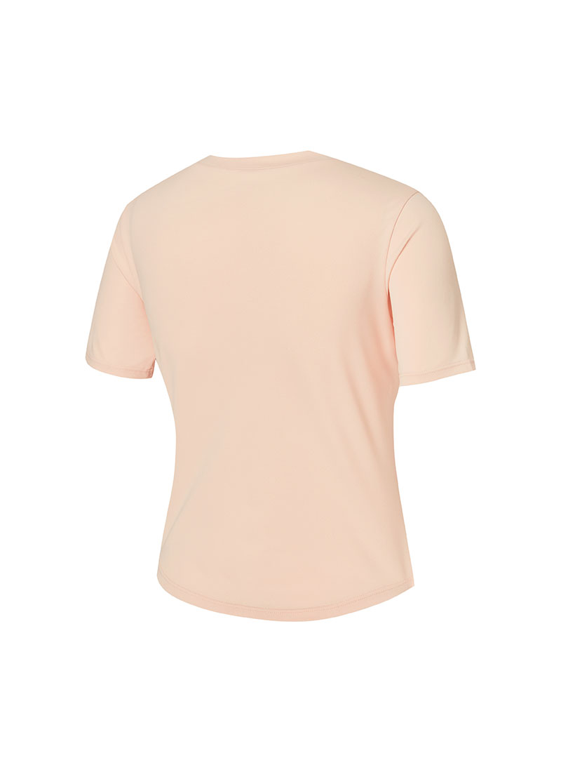 Ice Feather Crop Short Sleeve - Sheer Skin