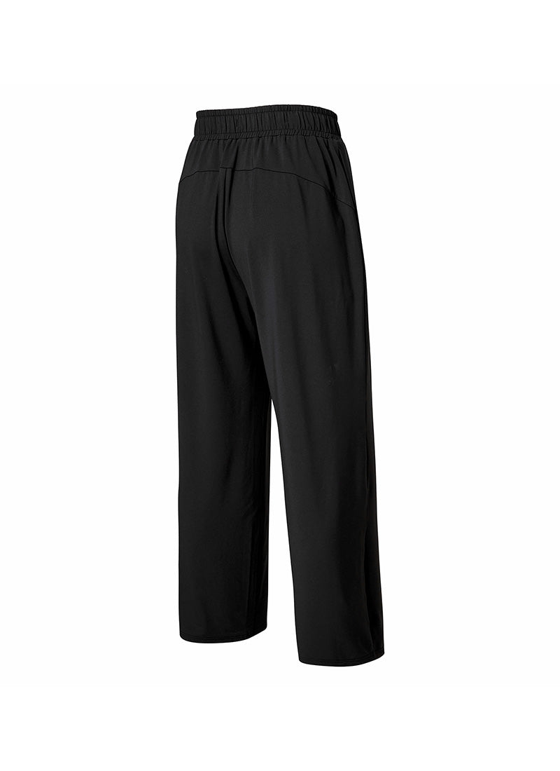 Medium Feather Cooling Wide Pants - Black