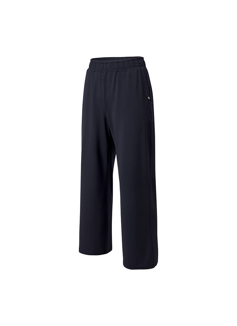 Medium Feather Cooling Wide Pants - Rusty Navy