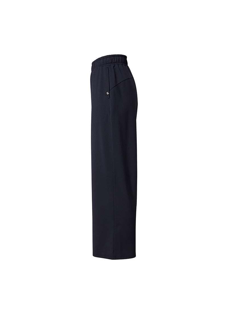 Medium Feather Cooling Wide Pants - Rusty Navy