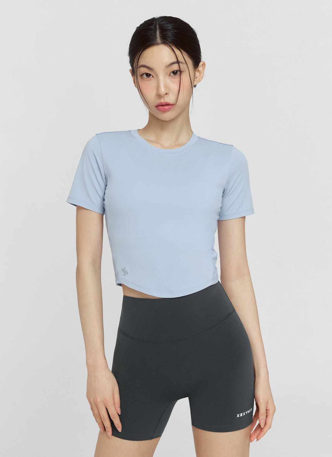 Ice Scent Crop Short Sleeve - Blue Bay