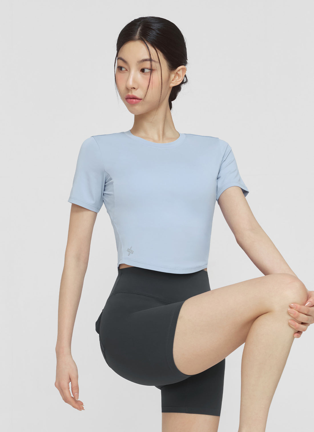 Ice Scent Crop Short Sleeve - Blue Bay