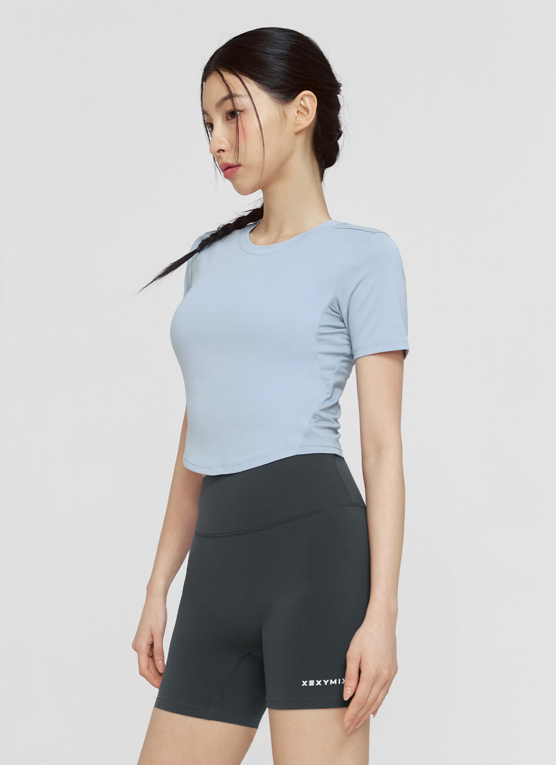 Ice Scent Crop Short Sleeve - Blue Bay