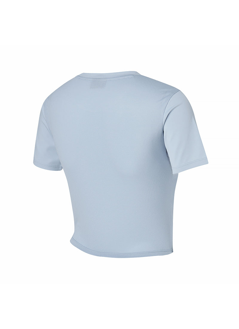 Ice Scent Crop Short Sleeve - Blue Bay