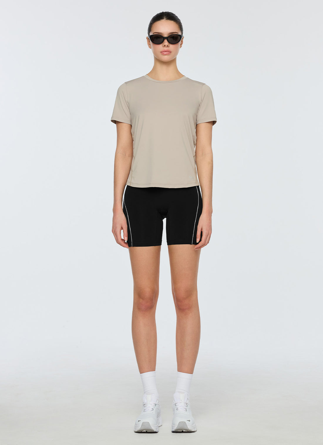 RX Mesh Mix Standard Fit Short Sleeve - Cocoa Beige