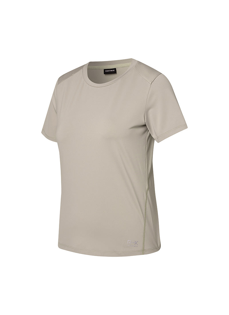 RX Mesh Mix Standard Fit Short Sleeve - Cocoa Beige