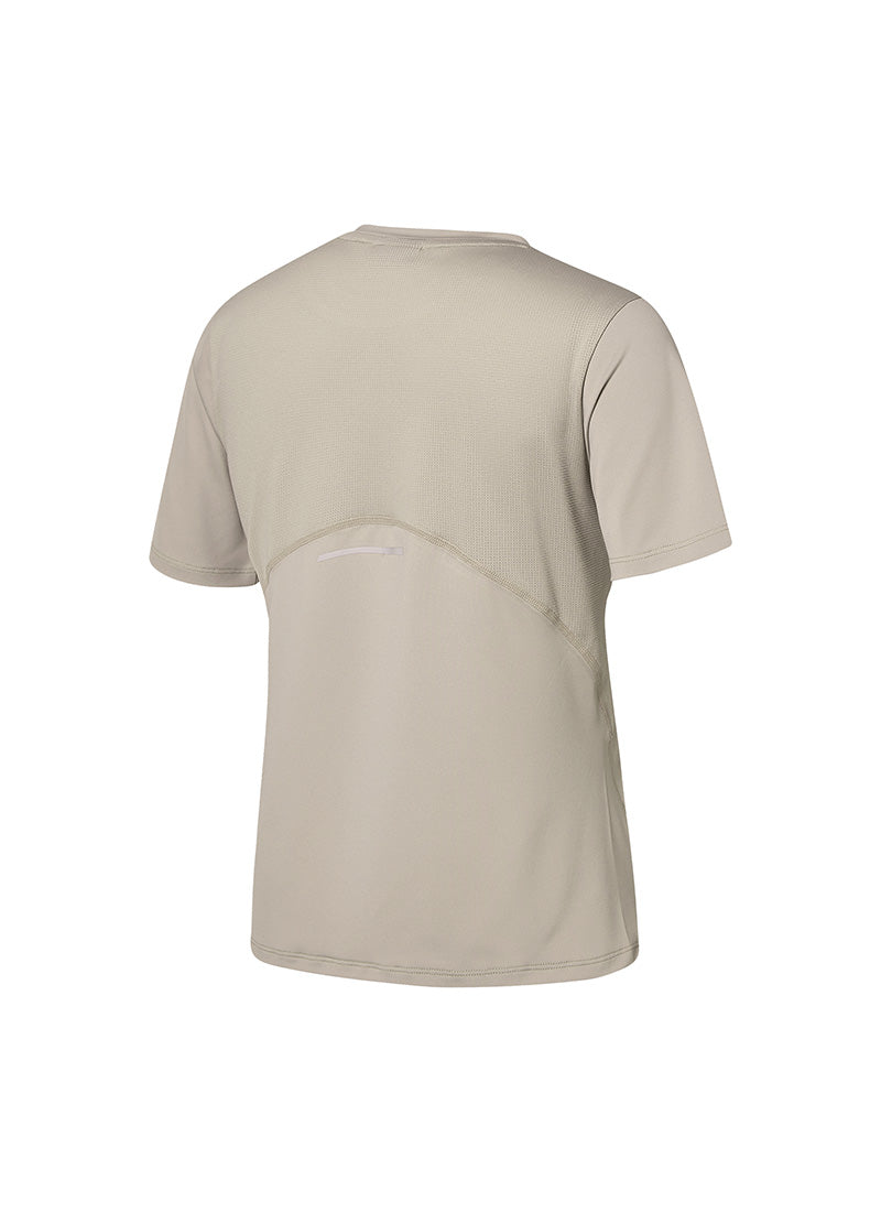 RX Mesh Mix Standard Fit Short Sleeve - Cocoa Beige