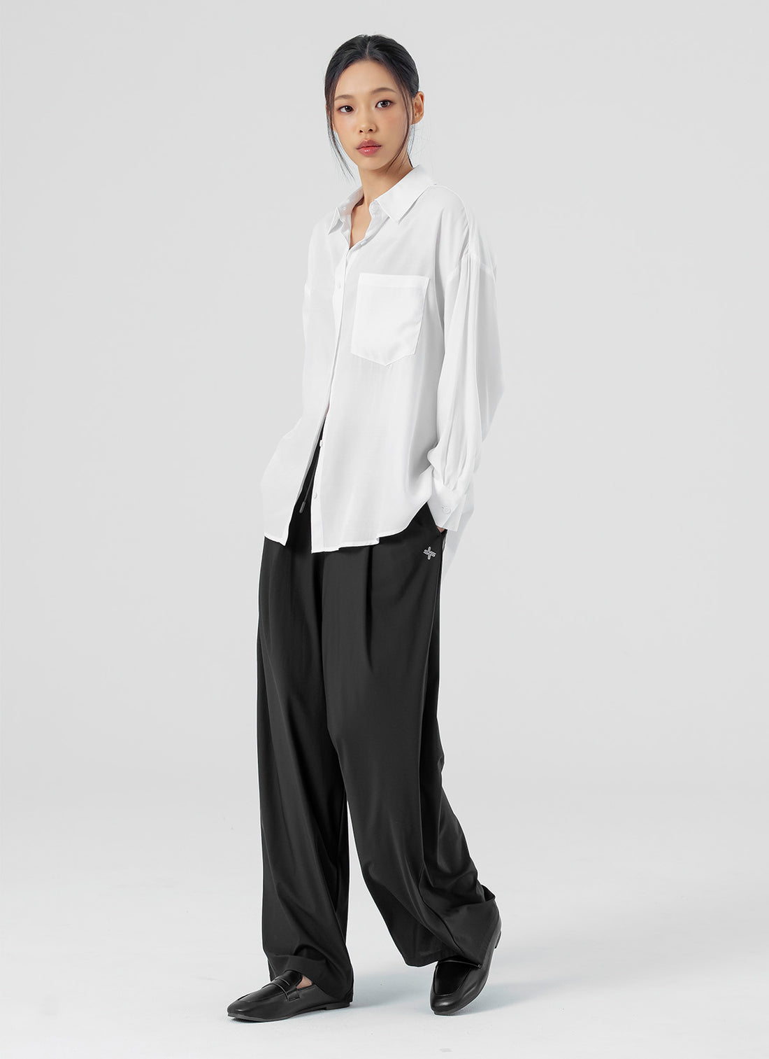 Cooling Tricot Urban Wide Pants - Black