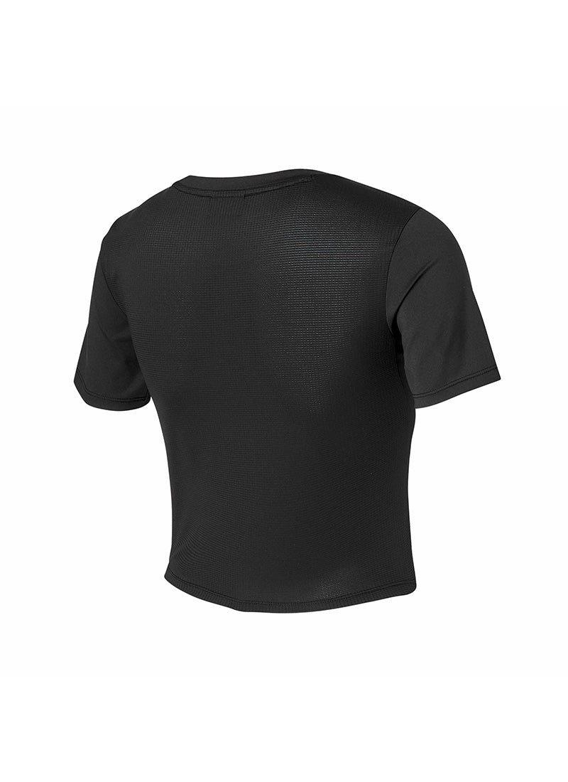 Ice Scent Crop Short Sleeve - Black