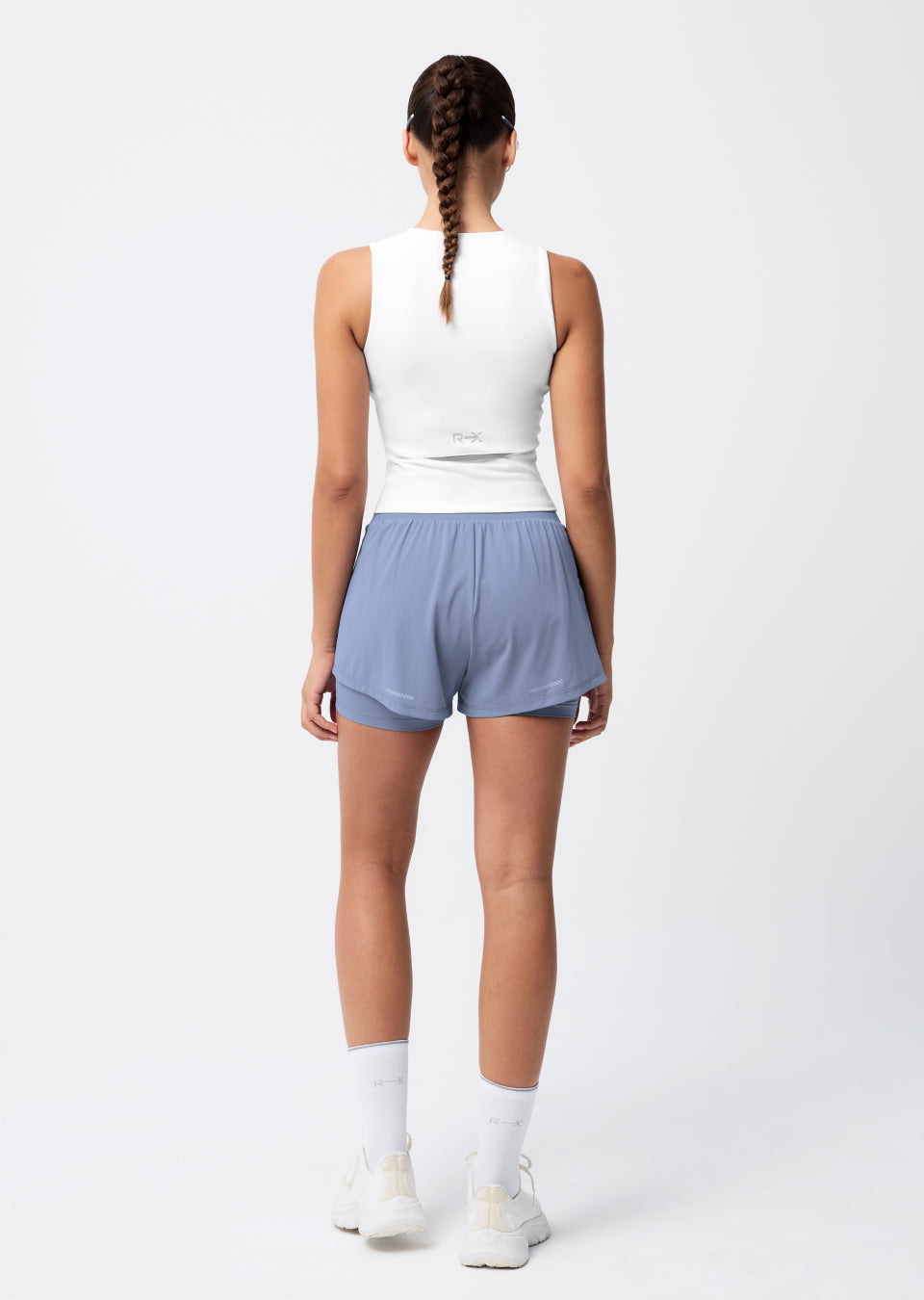 RX Mesh Lightrun 2-in-1 Shorts - Frost Blue