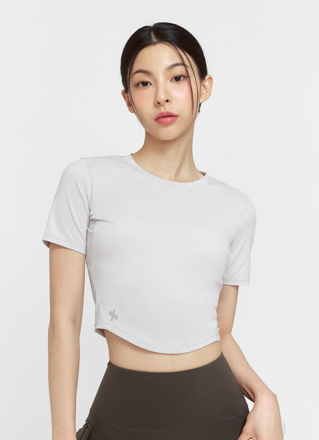 Ice Scent Crop Short Sleeve - Dreamy Cloud