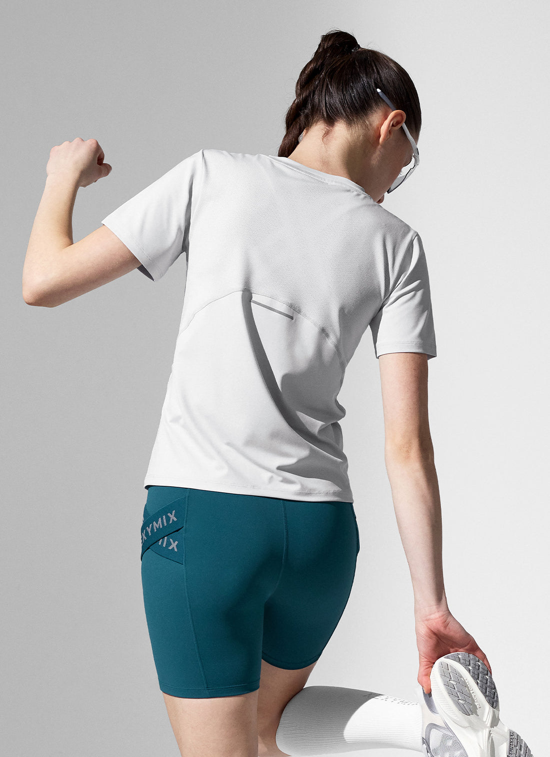 RX Mesh Mix Standard Fit Short Sleeve - Gray Mist
