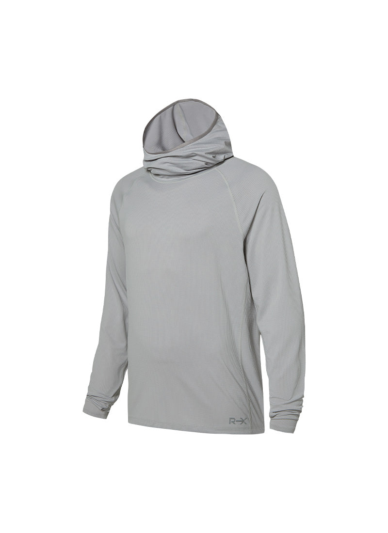 RX Men's Air Cooling Hoodie - Light Gray