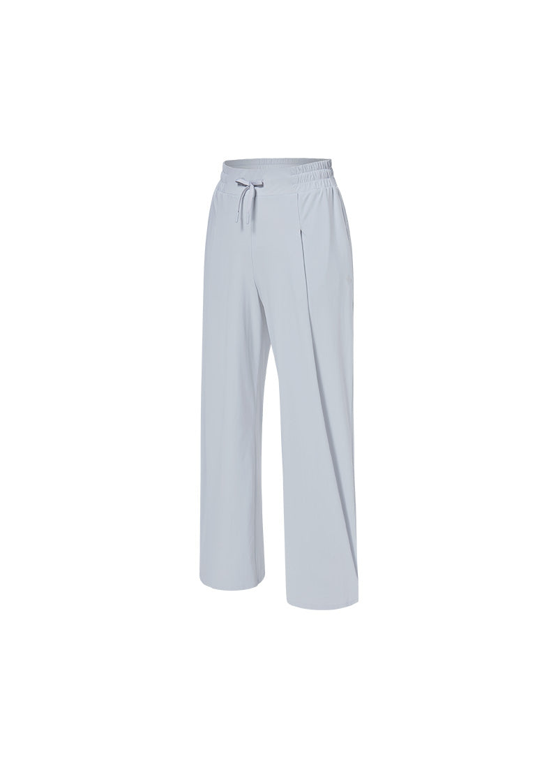 Cooling Tricot Urban Wide Pants - Gray Stone