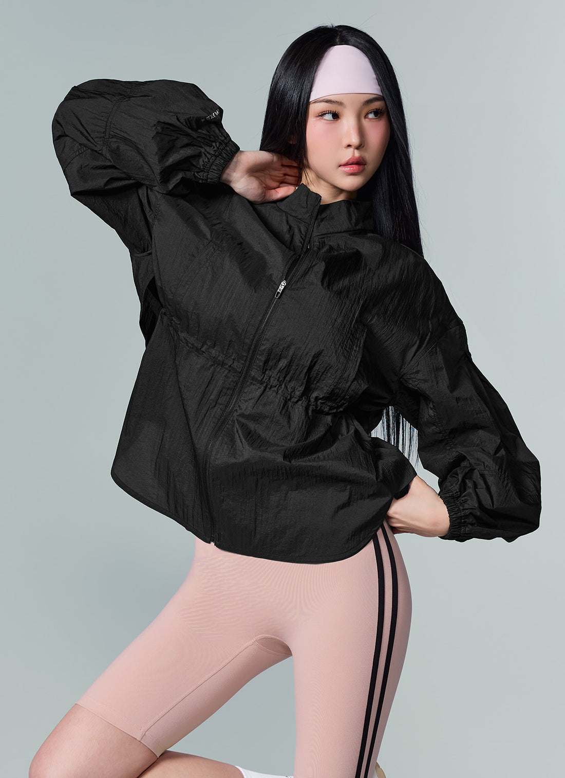 Light Ventilation Windbreaker - Black