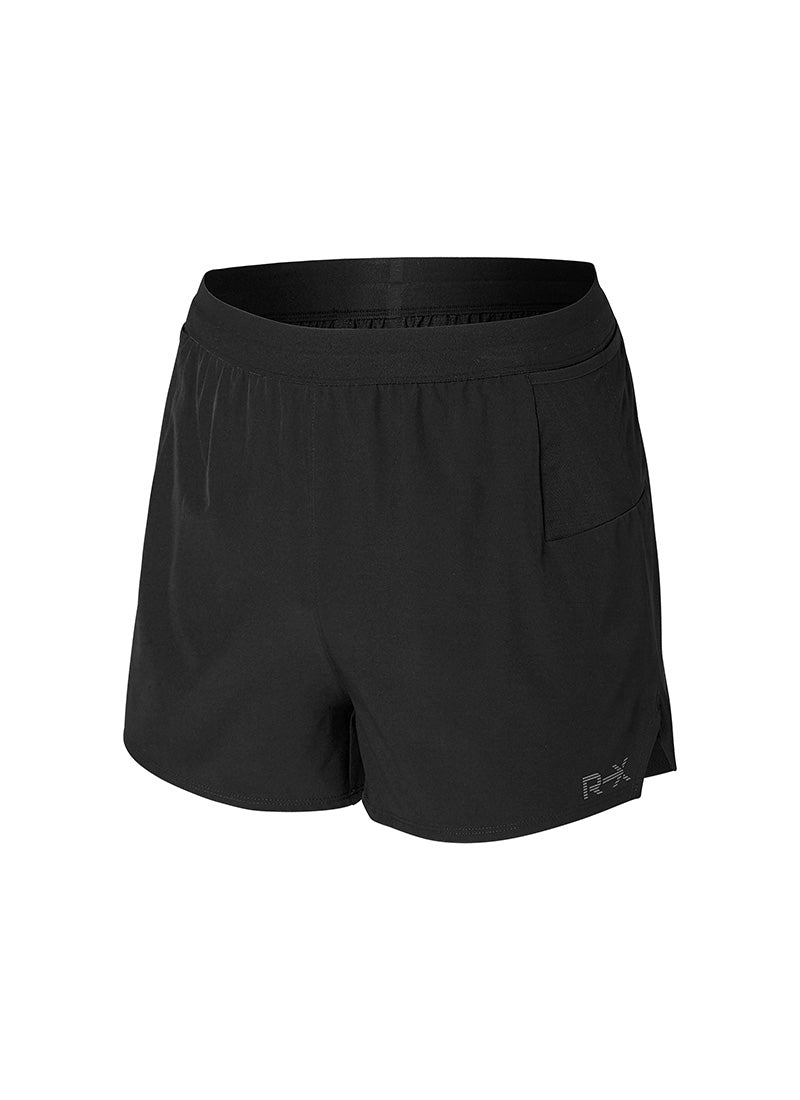 RX Men's Multi-Pocket Running Shorts - Black